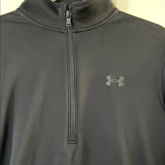 Under Armour Black Performance Jacket with High Collar - Picture 2 of 5